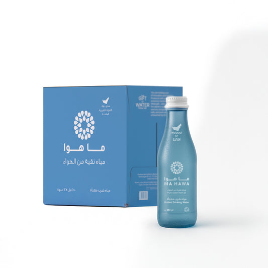 مياه معدنية فاخرة من ما هاوا 250 مل - عبوة من 12 قطعة