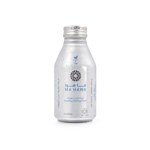 Ma Hawa Sparkling Water 330ML Aluminium Bottles -  24 Bottles/Pack