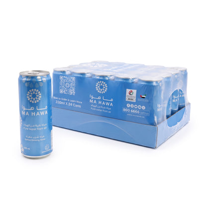 Ma Hawa Still Water 330ml Can - 24 Cans/Pack