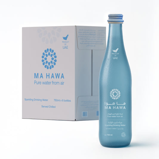 Ma Hawa Premium Sparkling Water 750ml - 6 Pack