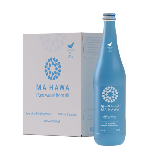 Ma Hawa Premium Sparkling Water 750ml - 6 Pack